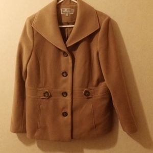 New. JM Collection Women's Wool Coat